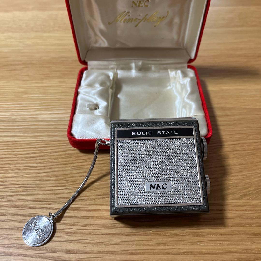 NEC製 AMマイクロラジオ ミニプレイ NT-8M91