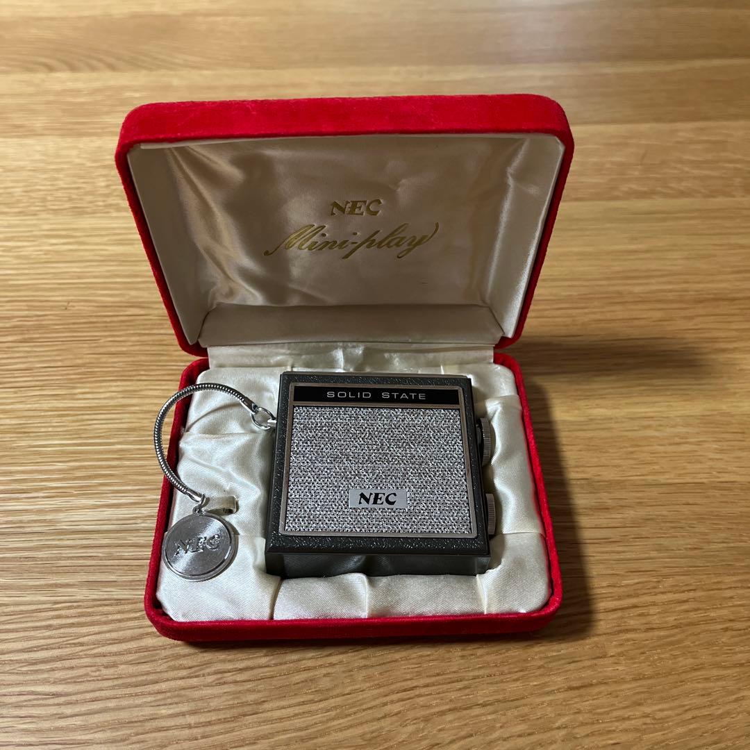 NEC製 AMマイクロラジオ ミニプレイ NT-8M91