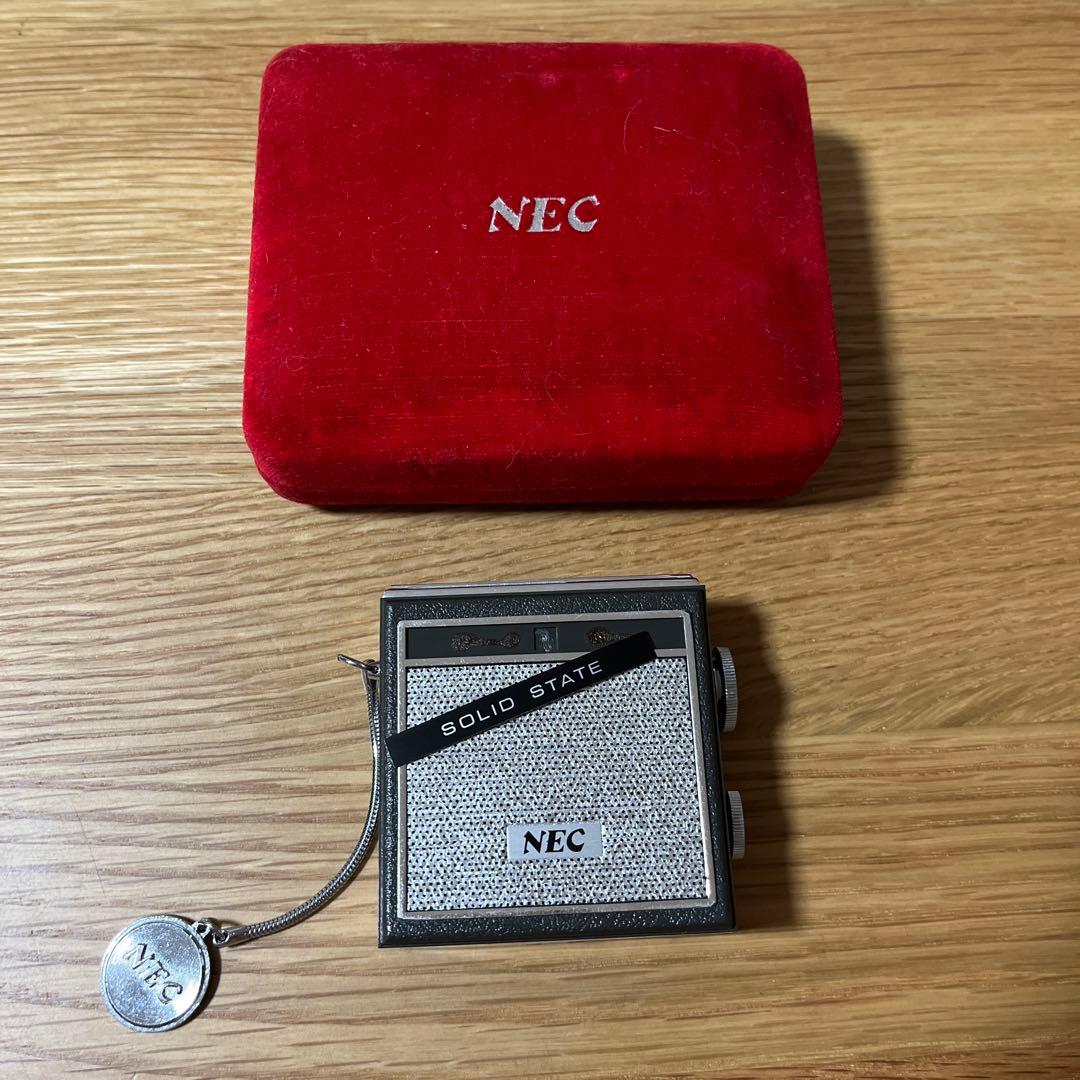 NEC製 AMマイクロラジオ ミニプレイ NT-8M91