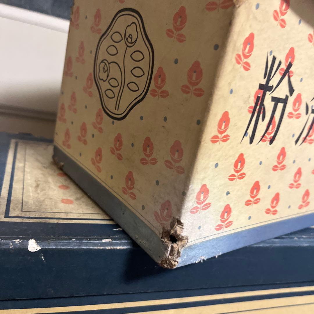 昭和レトロ　希少　レア　資生堂　資生堂石鹸　資生堂洗粉　箱　ボックス　紙製