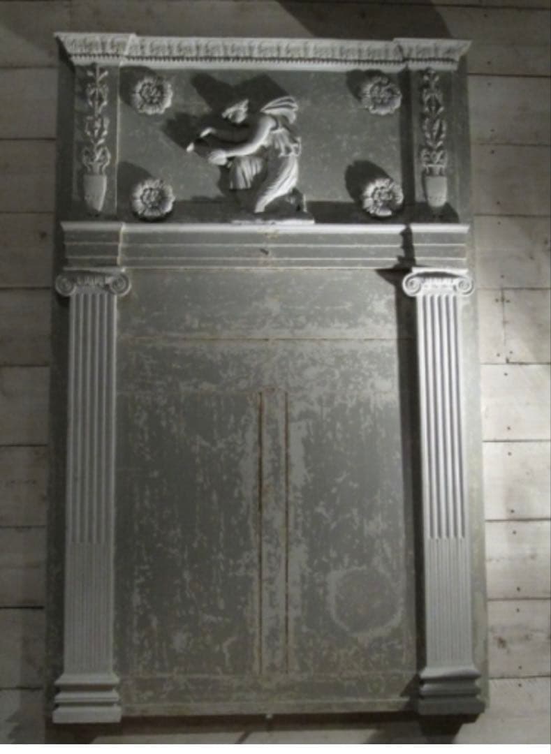 アンティーク 壁板 壁飾り 女神 フランス 木製 antiques 店舗什器