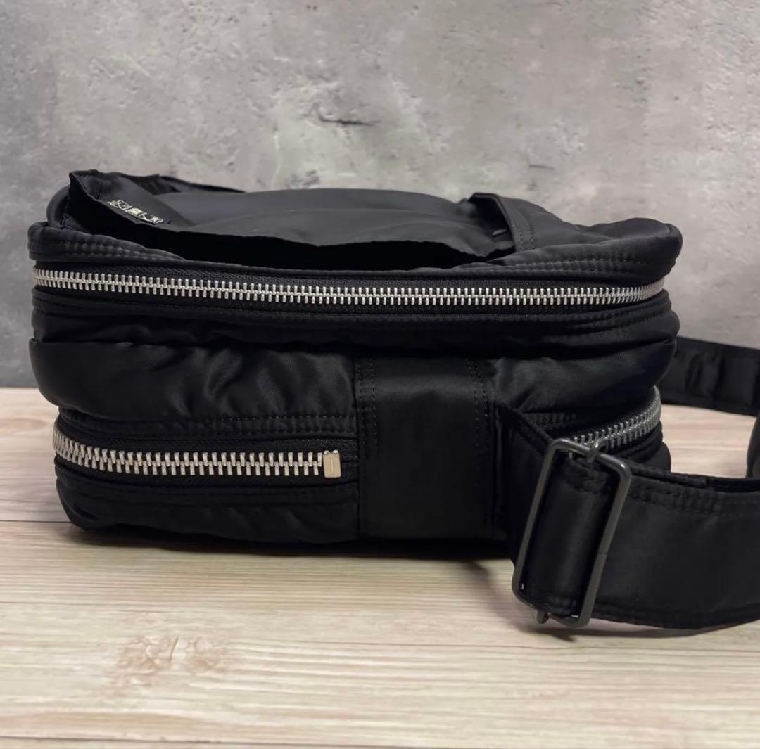PORTER 2層式 タンカー ショルダーバッグ XL ブラック