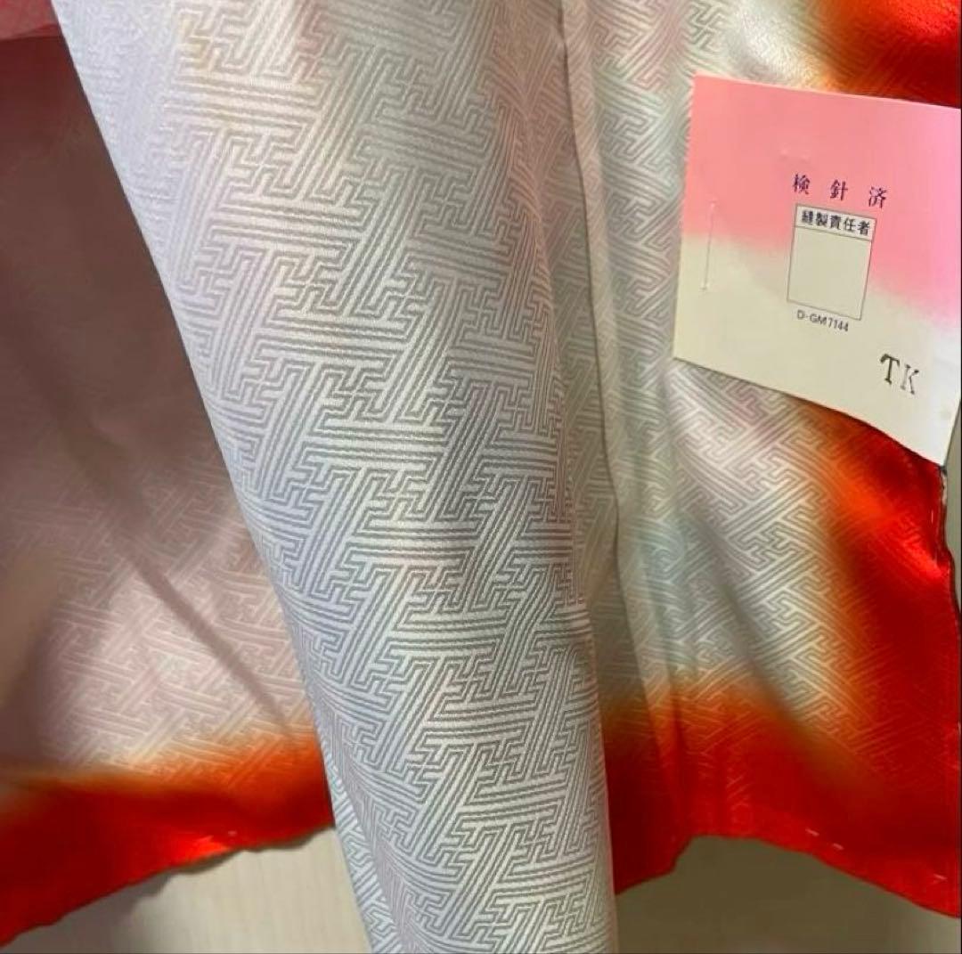 千歳飾り　七歳用 七五三　着物単品