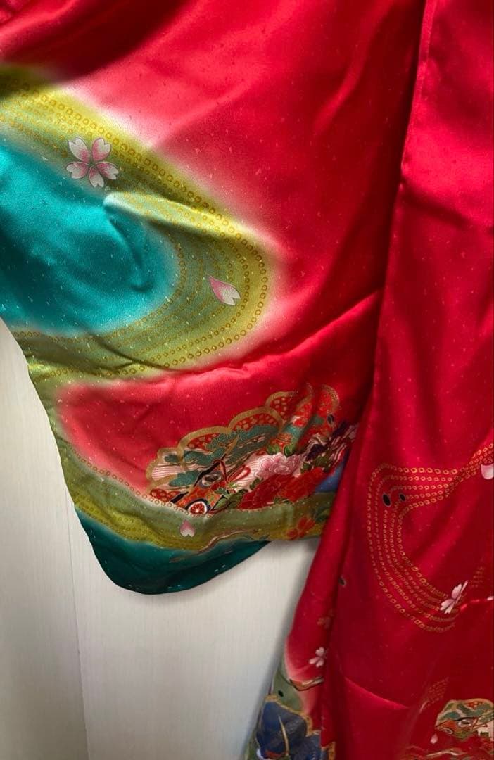 千歳飾り　七歳用 七五三　着物単品