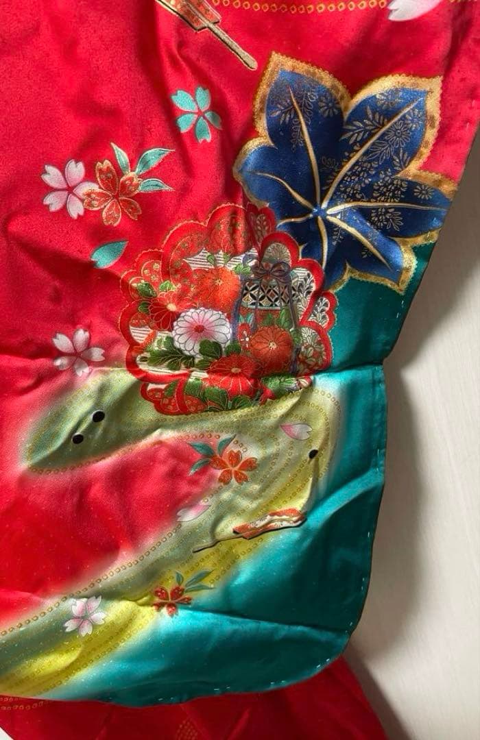 千歳飾り　七歳用 七五三　着物単品