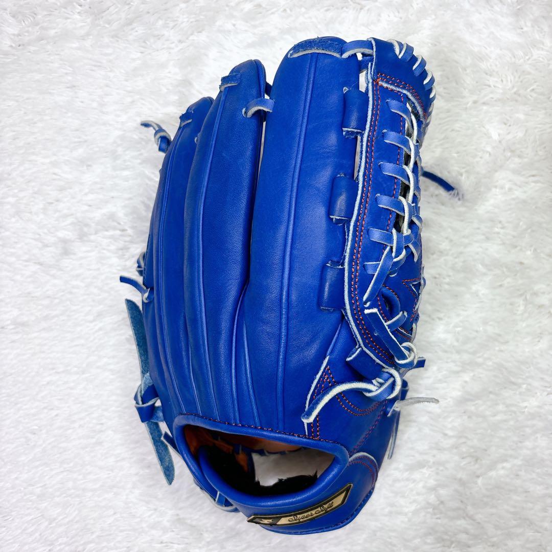 SSK 軟式グローブ　オールラウンド　野球　super soft 一般用　ブルー