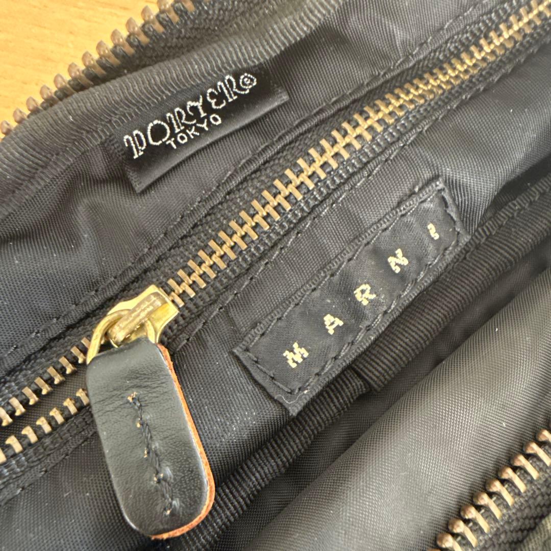【美品】MARNI(マルニ) × PORTER(ポーター) ペンケース　ポーチ