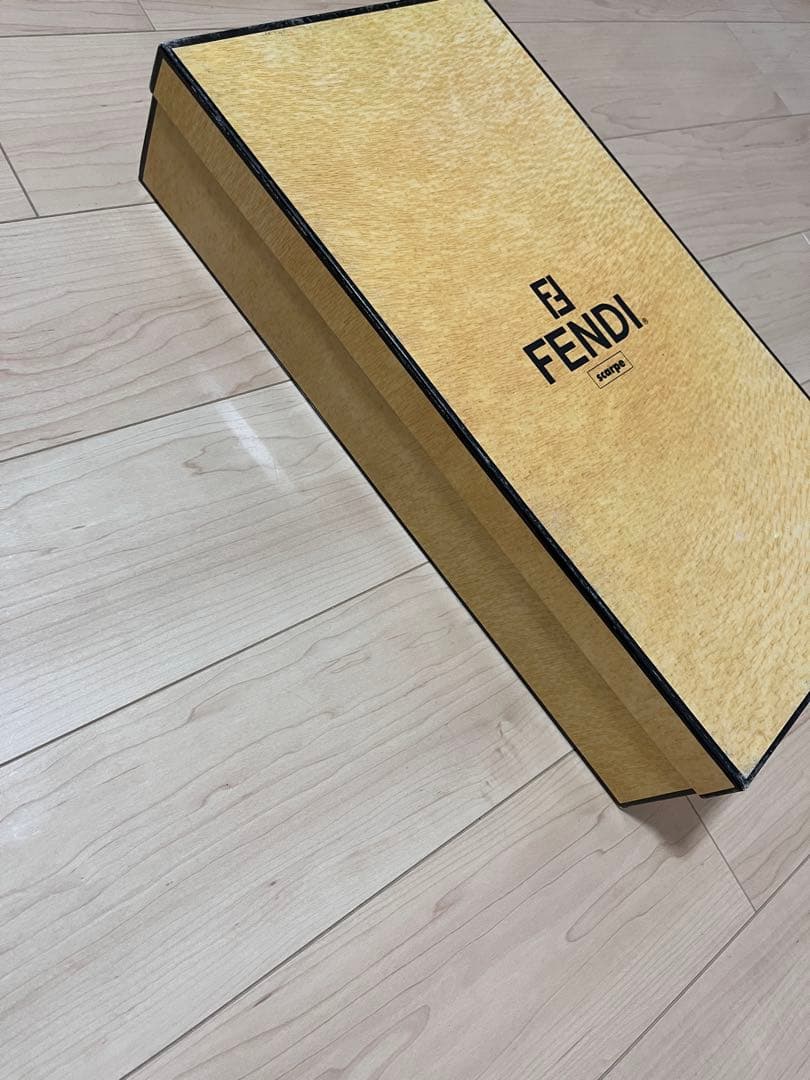 FENDI フェンディ　黒　ブラック　ロングブーツ　6.5
