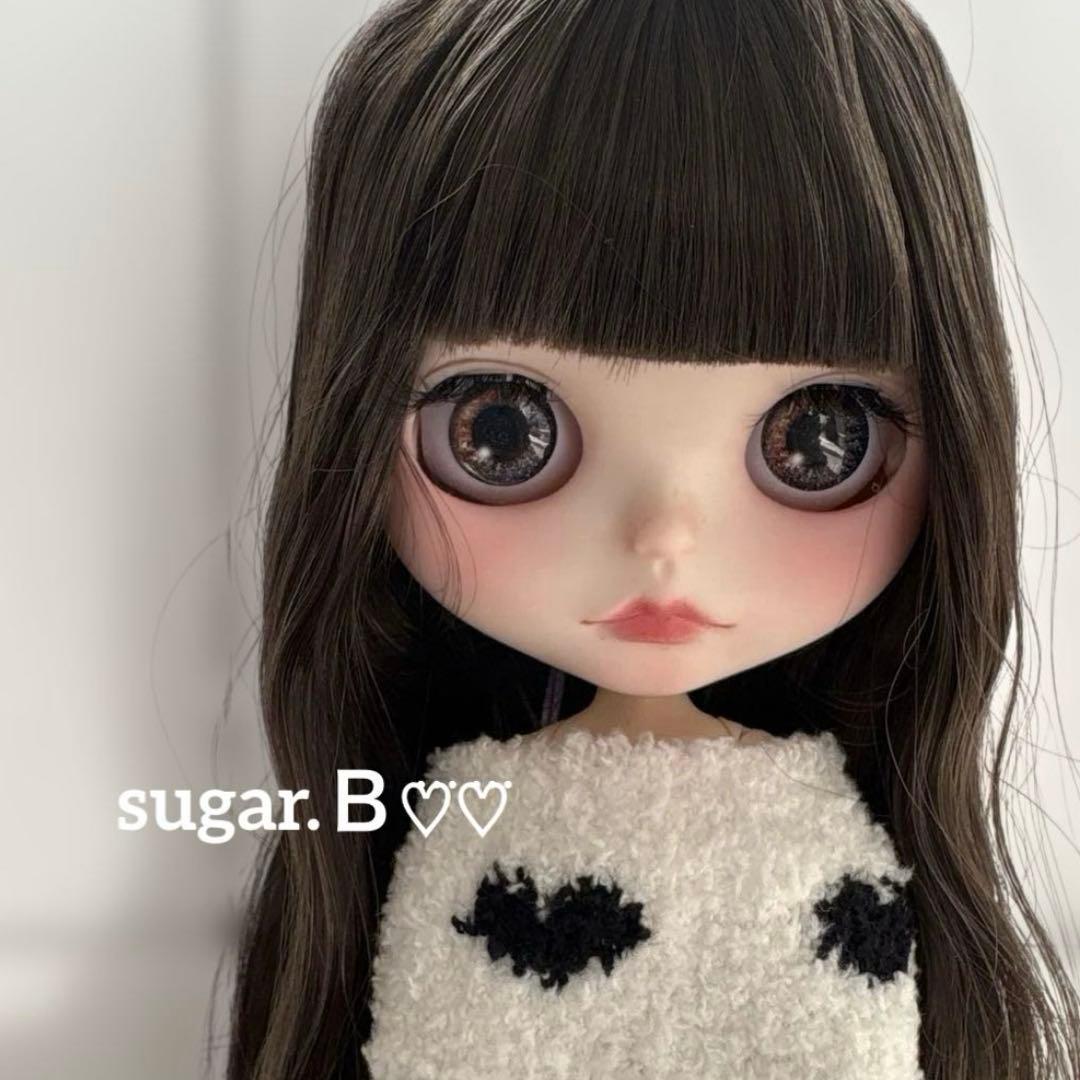 ☆☆けんちゃん☆☆♡アイシードールカスタム❤︎チョコレートブラウン❤︎