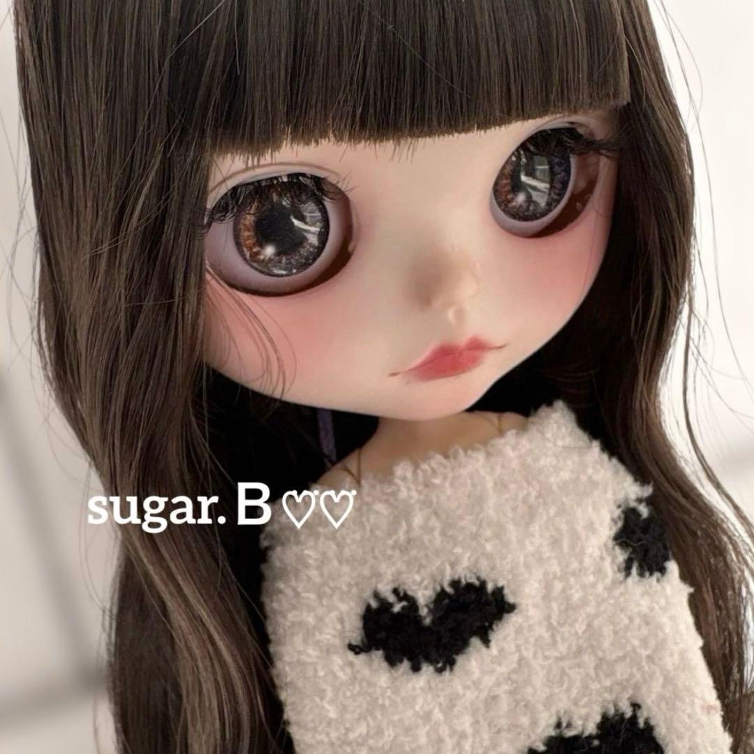 ☆☆けんちゃん☆☆♡アイシードールカスタム❤︎チョコレートブラウン❤︎