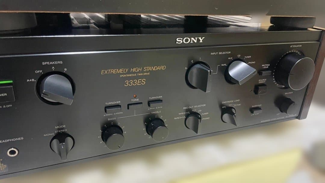 【動作美品】　SONY TA-F333ESX プリメインアンプ