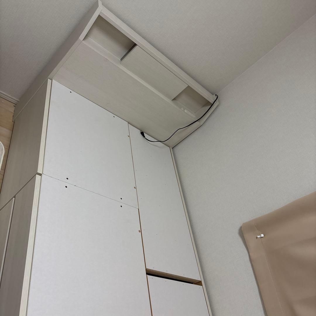 ち*☆様 ニトリシングルベッドフレーム 引き出し付き