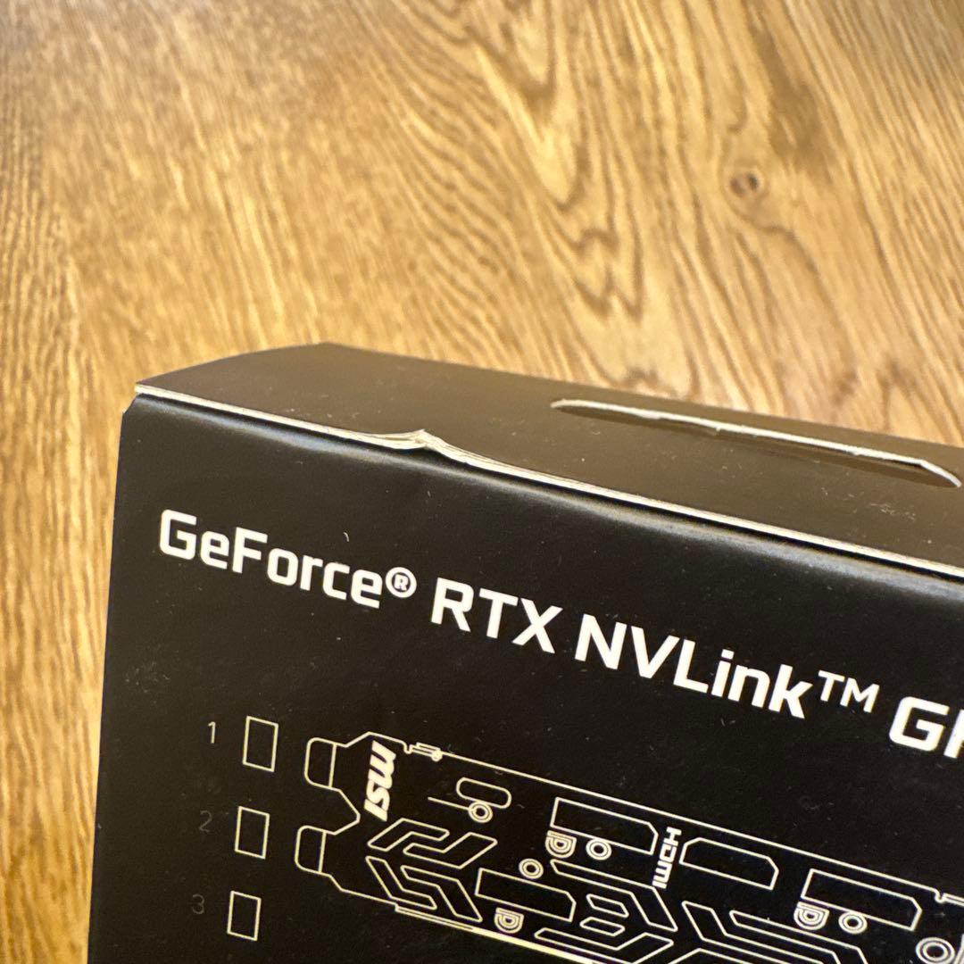 グラフィックボード・グラボ・ビデオカード MSI GeForce RTX NVLink GPU Bridge 3-SLOT