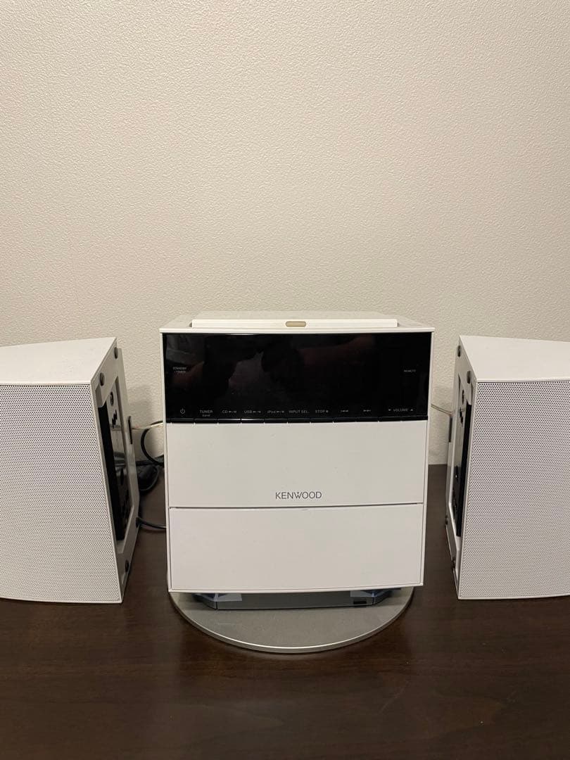 KENWOOD LS-CLK7 ホワイト ミニコンポ