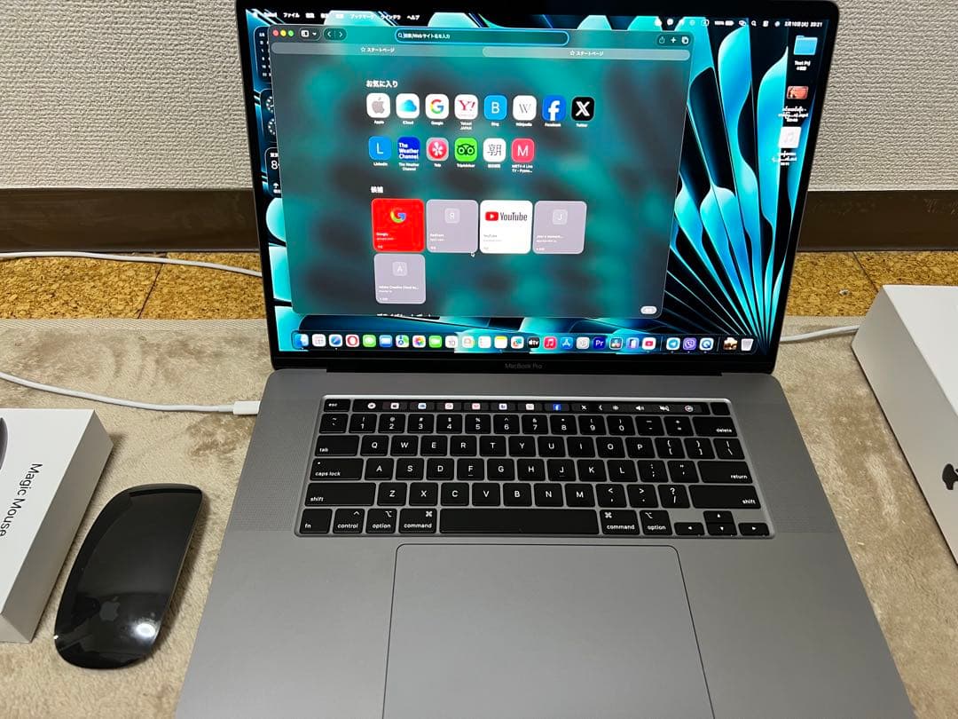 MacBook本体 MacBook Pro 2019 16inch 2TB 32GB core i9
