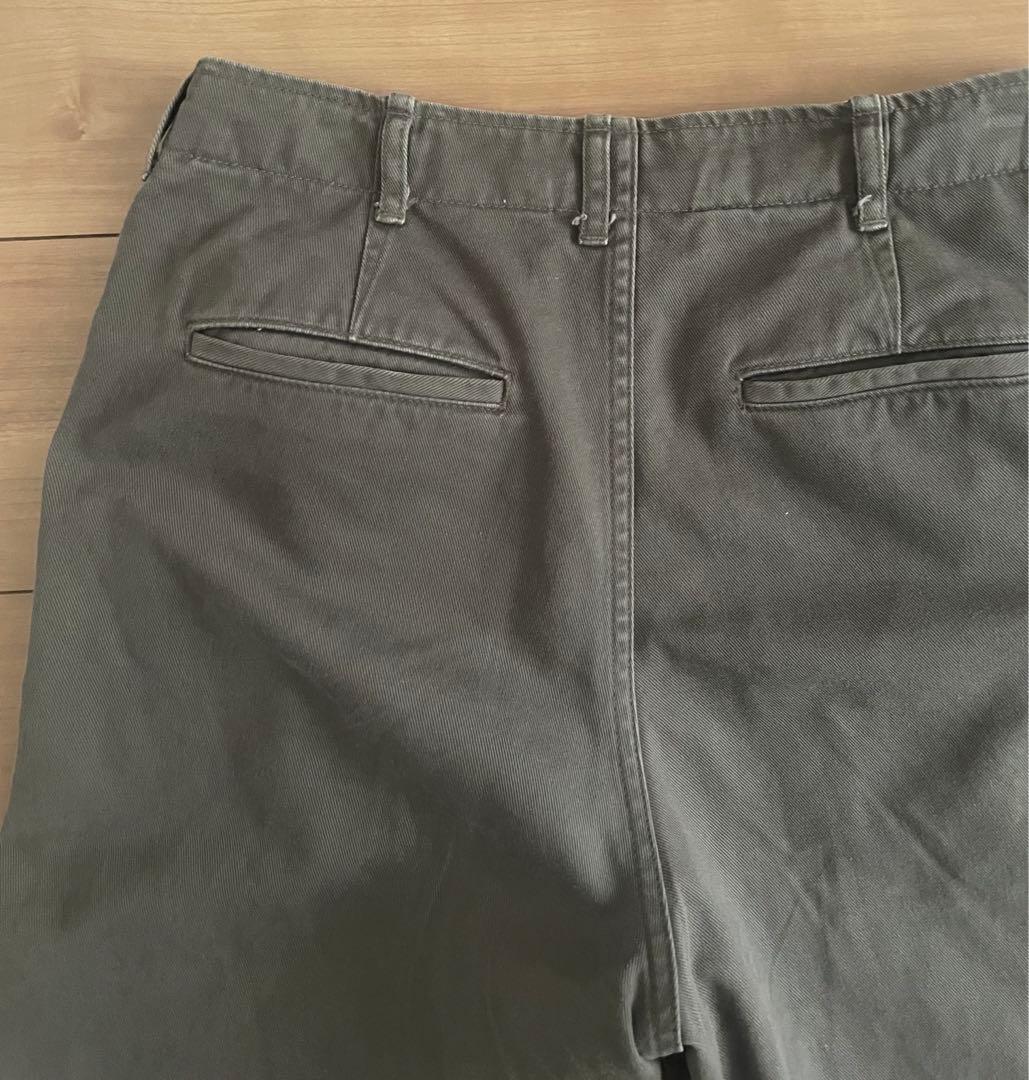 FRAMeWORK OVER SIZED CHINO パンツ