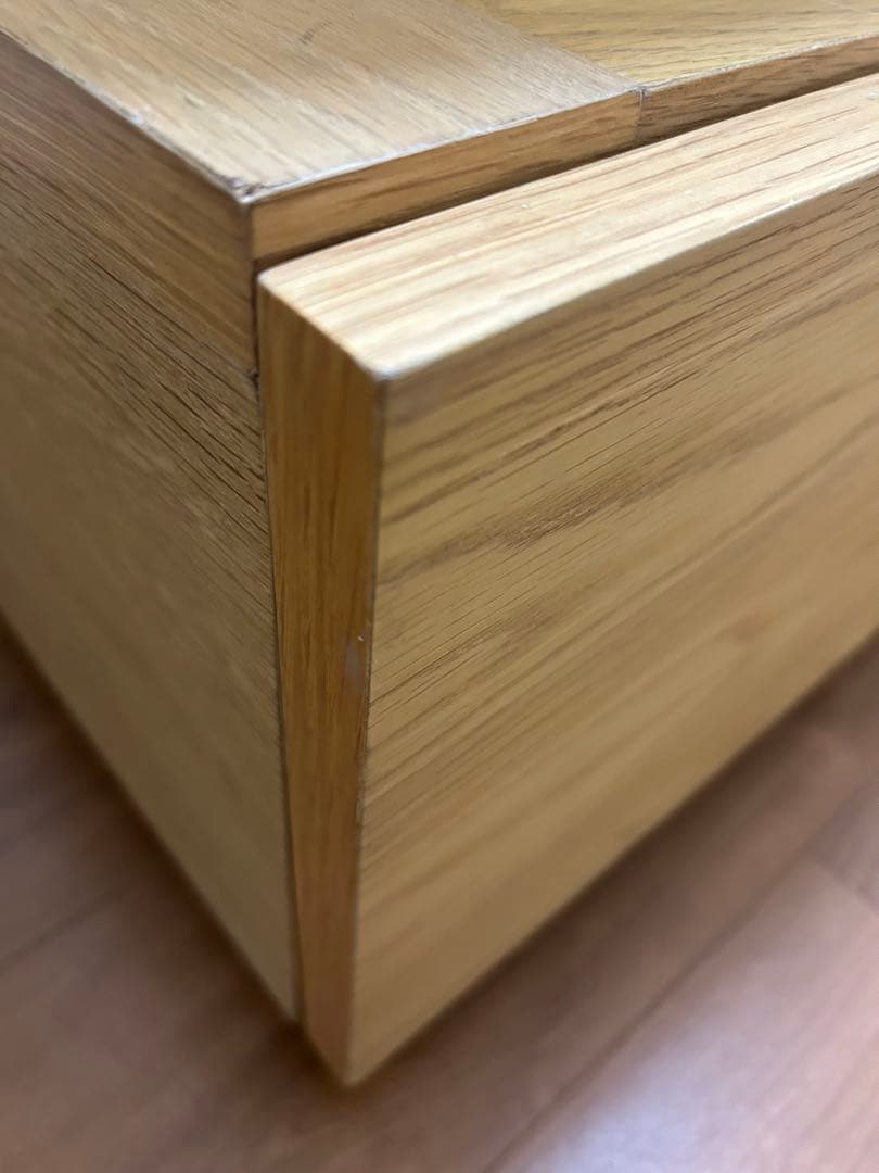 無印良品　収納ベッド・ダブル・オーク材