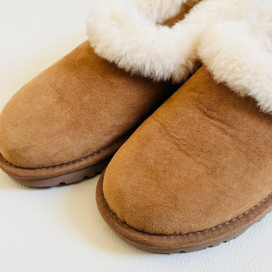 2744【極美品 展示品】UGG アグ NITA ニタ　スリッポンシューズ