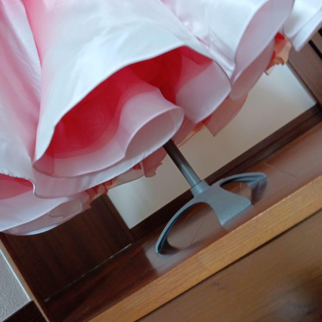 専用✨️豪華オーダー✨️社交ダンススタンダードドレス（Ｌサイズ）赤&白グラデー