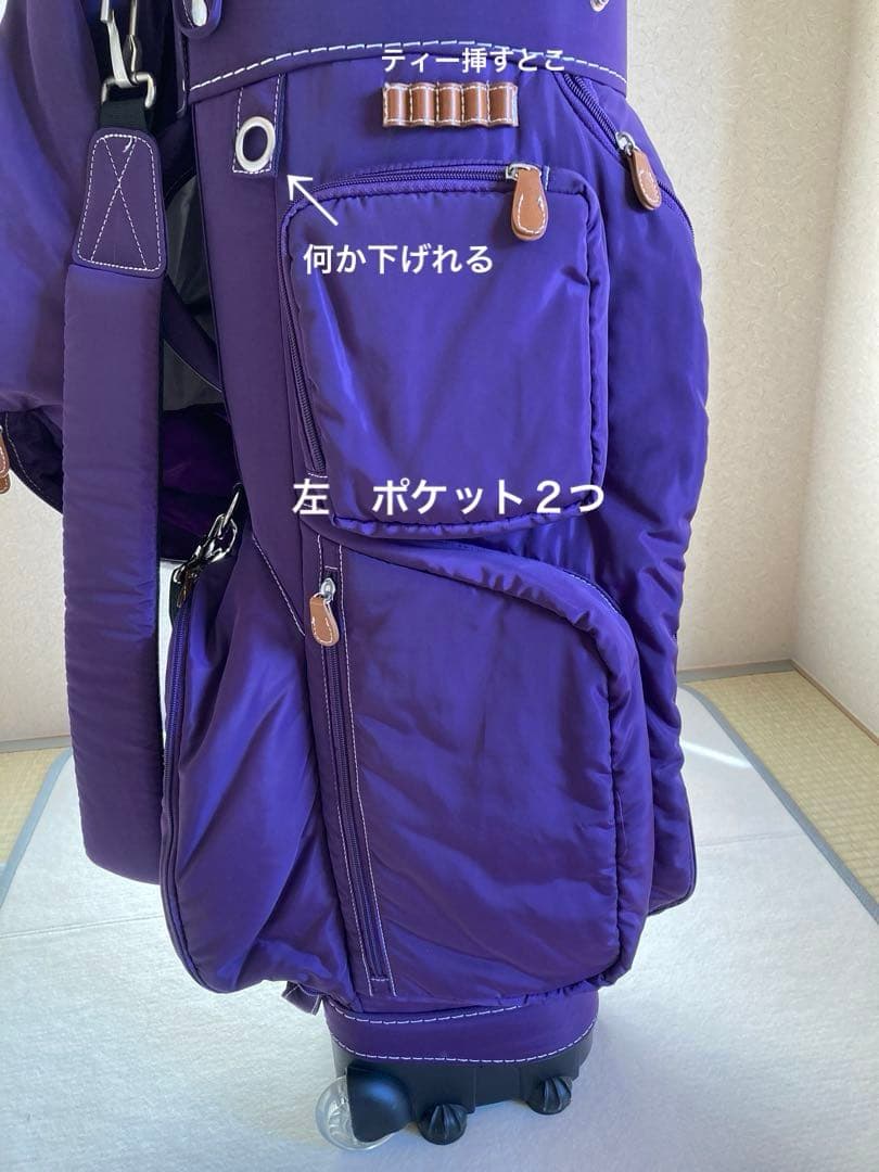 ゴルフ キャスター付き キャディバッグ