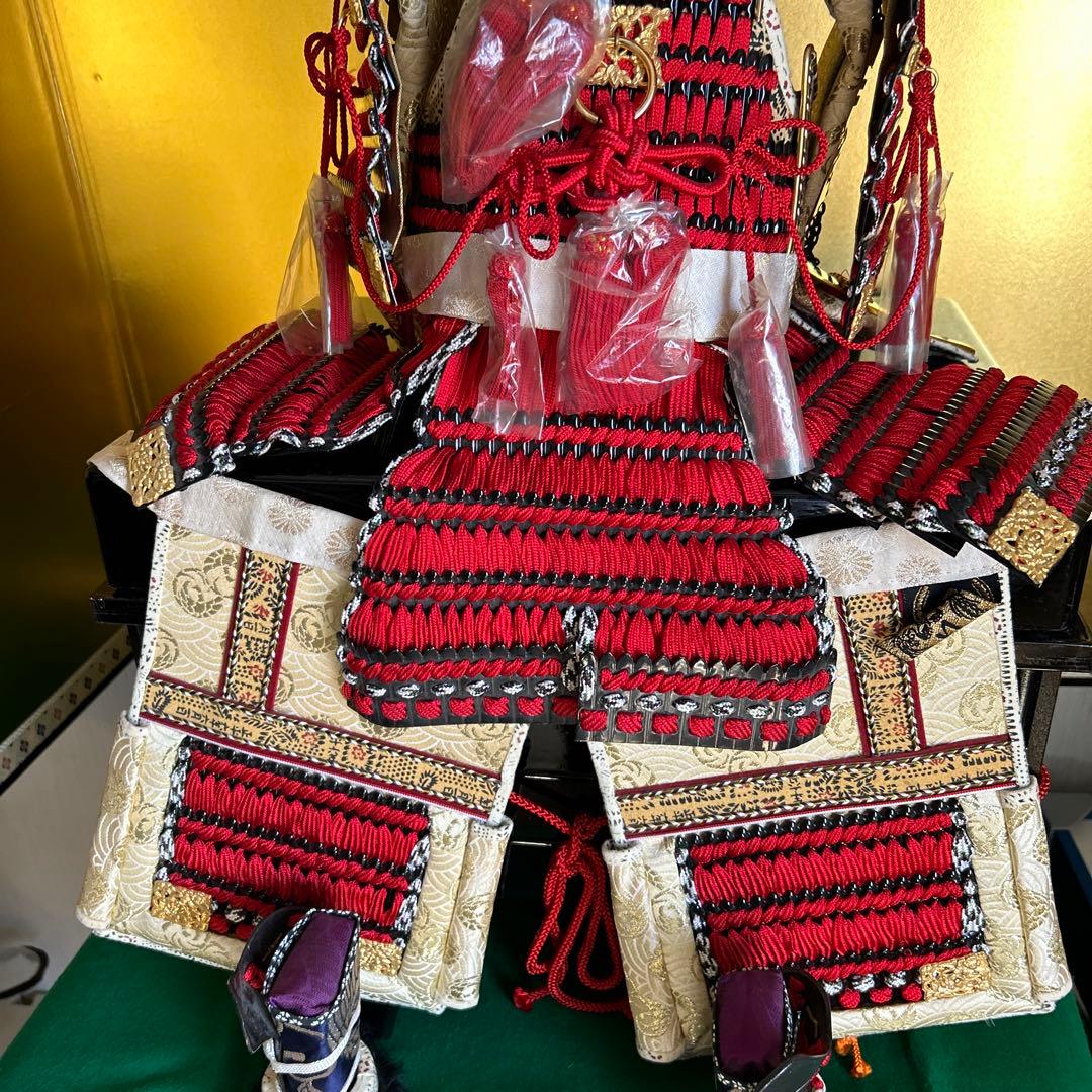 五月人形☆標準鎧平飾り 人形のみ 秀月 12月24日から30日まで発送不可