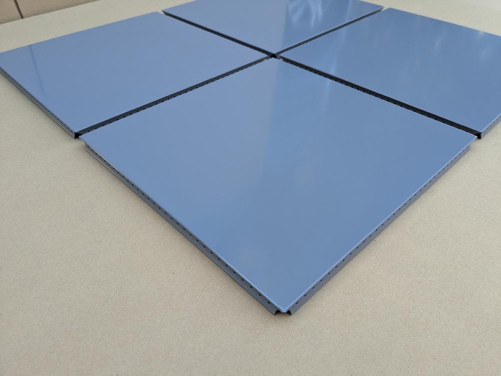 USMハラー用パーツ パネル 板 33.5x33.5cm 部品 ミッドグレー4枚