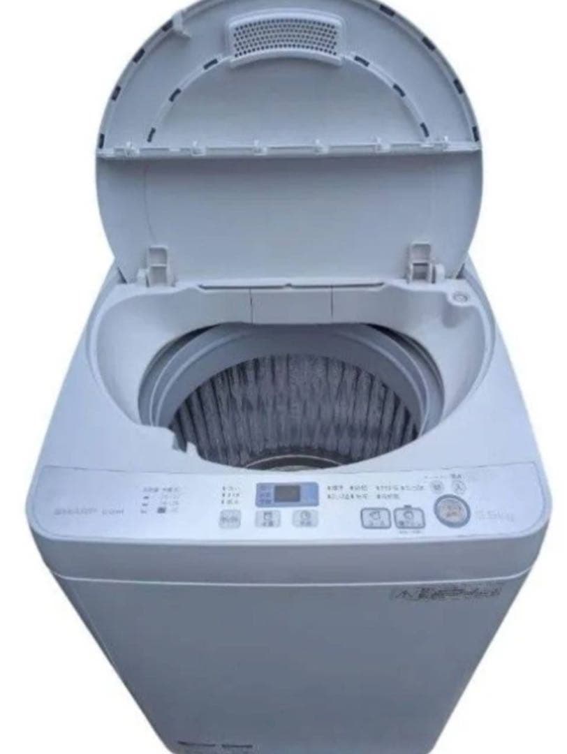 SHARP　5.5kg洗濯機 ES-GE55R 配送設置無料