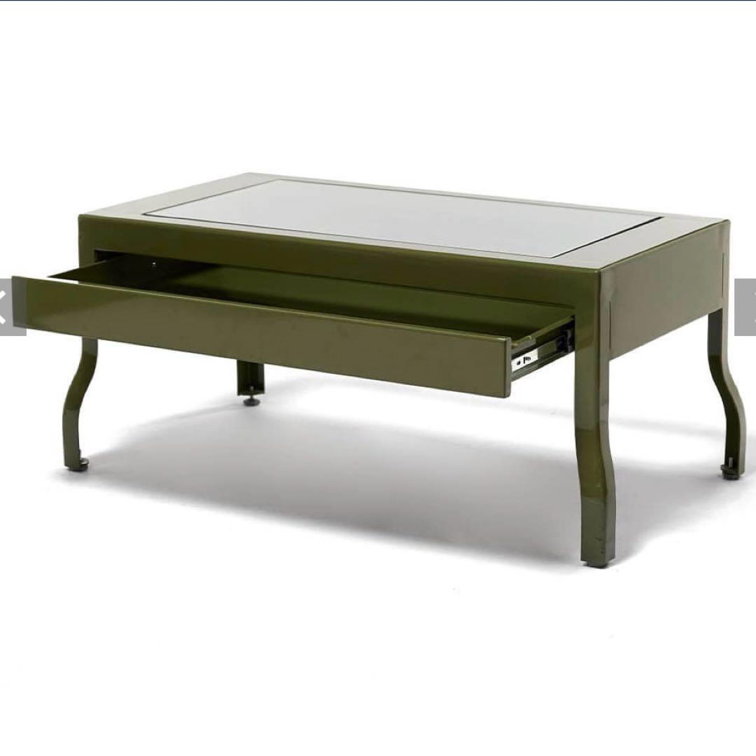 ダルトン　ローテーブル　オリーブ90