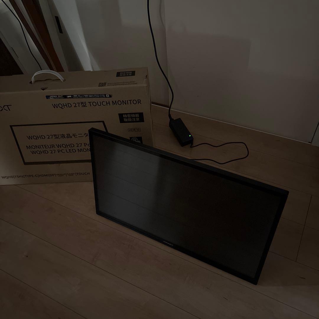 27インチ タッチパネルWQHD JN-IPS27WQHDR-C65W-T