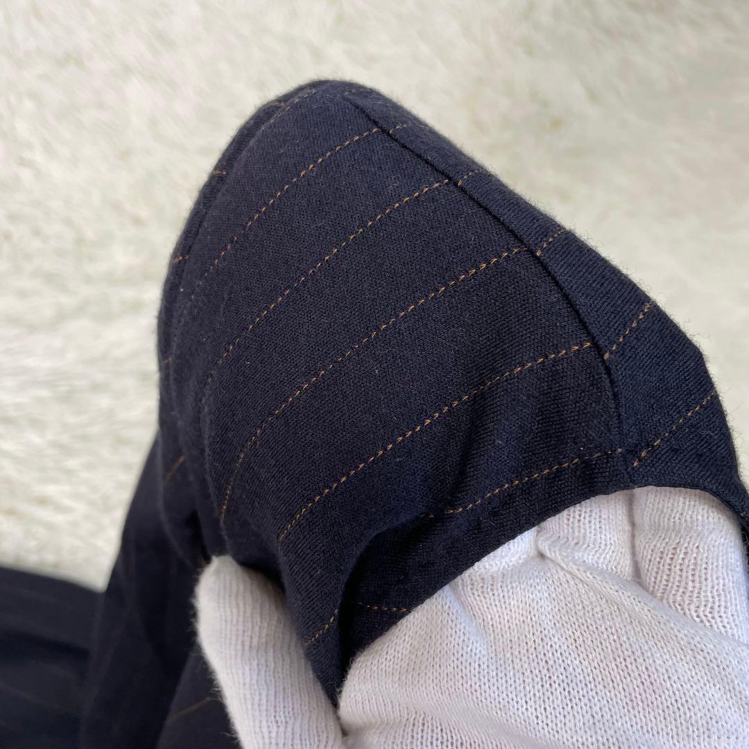 美品 MaxMara マックスマーラ ワンピース フォーマル ストライプ 白タグ