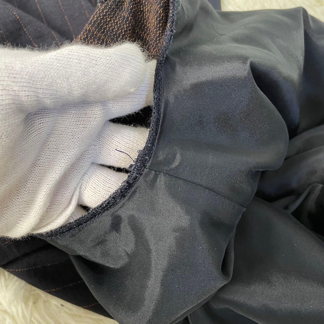 美品 MaxMara マックスマーラ ワンピース フォーマル ストライプ 白タグ