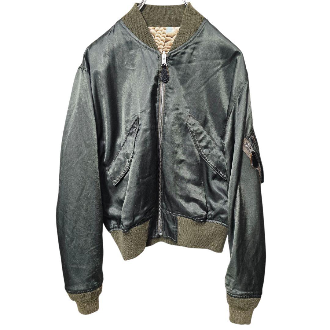 RRL ダブルアールエル リバーシブル MA-1 スカジャン 和柄 鷹