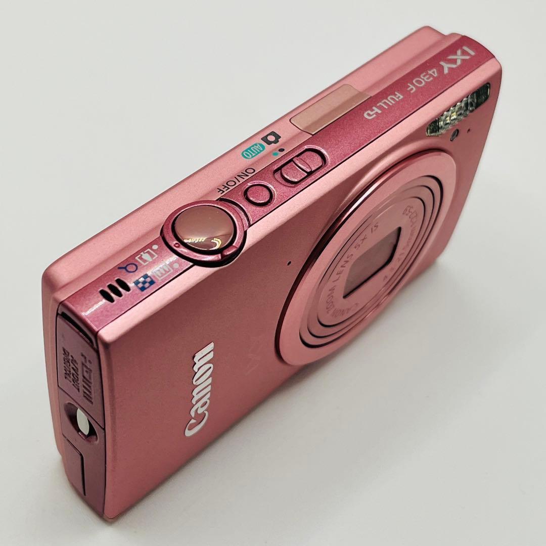 【動作確認済み】Canon　IXY430F　ピンク　デジカメ