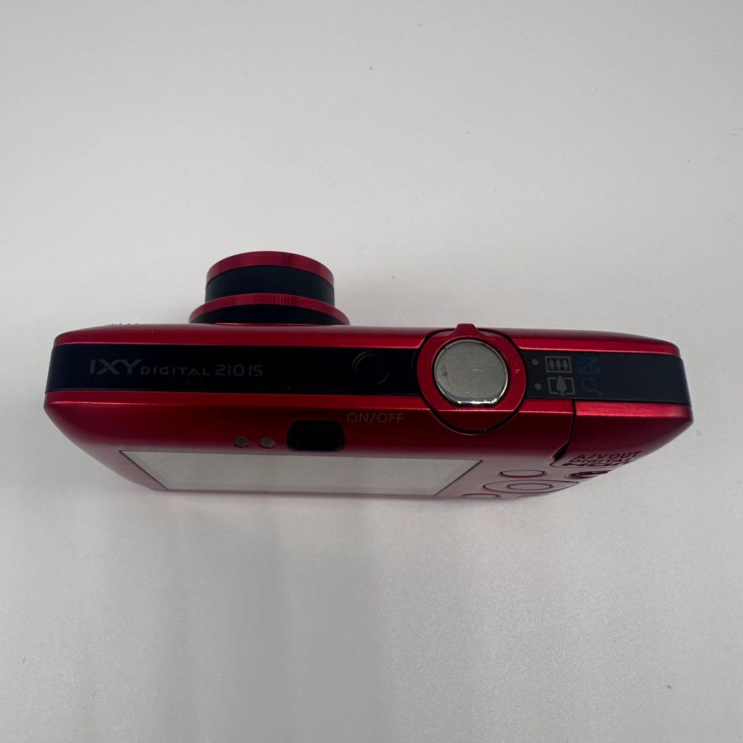 Canon IXY DIGITAL 210IS レッド バッテリー 充電器 付属