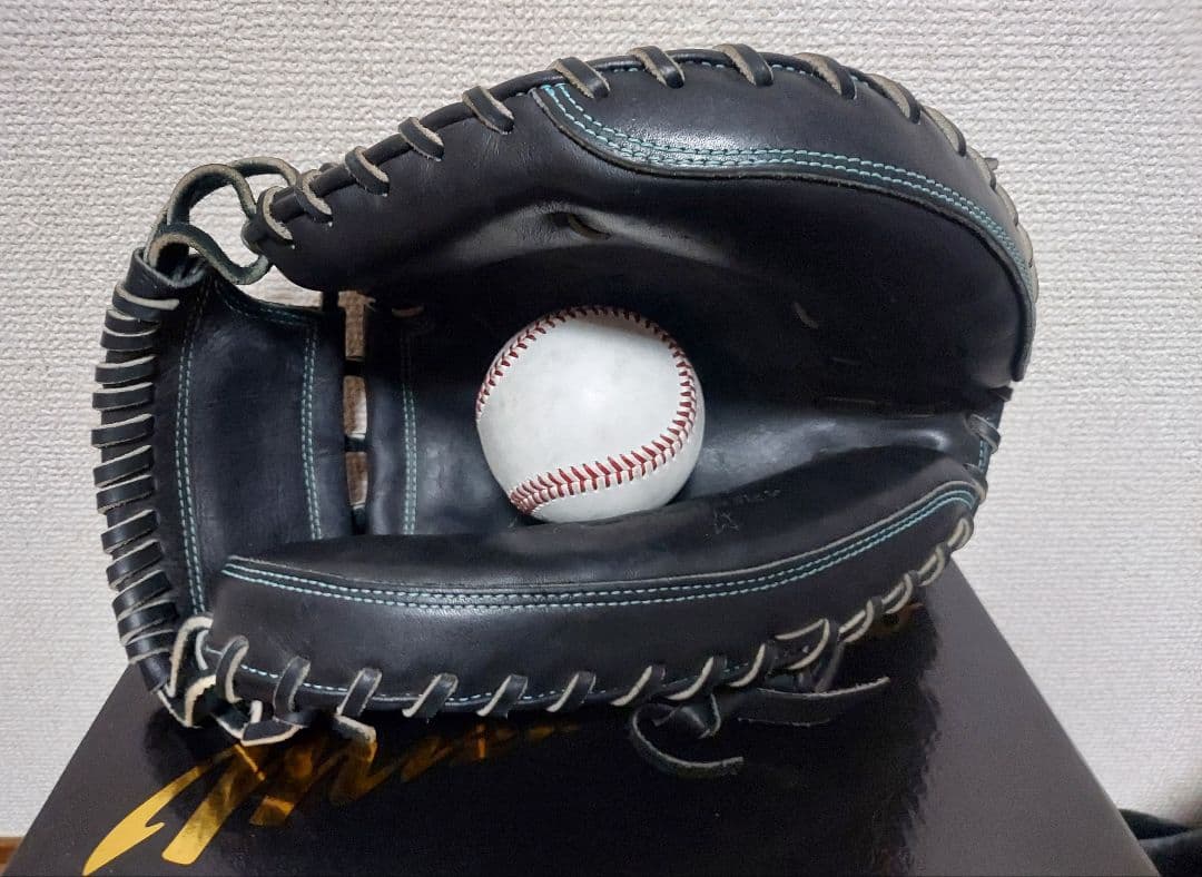 MIZUNO pro 硬式キャッチャーミット　ダイバーシティブルー