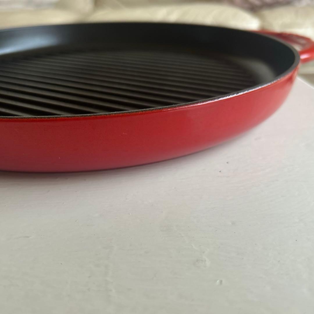 STAUB ストウブ　ピュアグリル　チェリー　30cm 40511-525