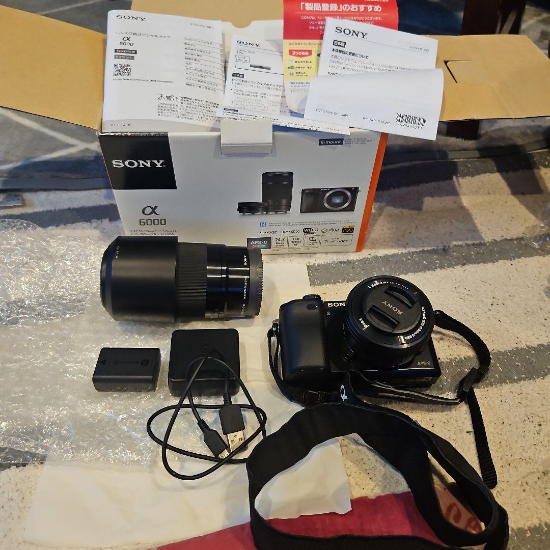 SONY　α6000ダブルズームレンズキット