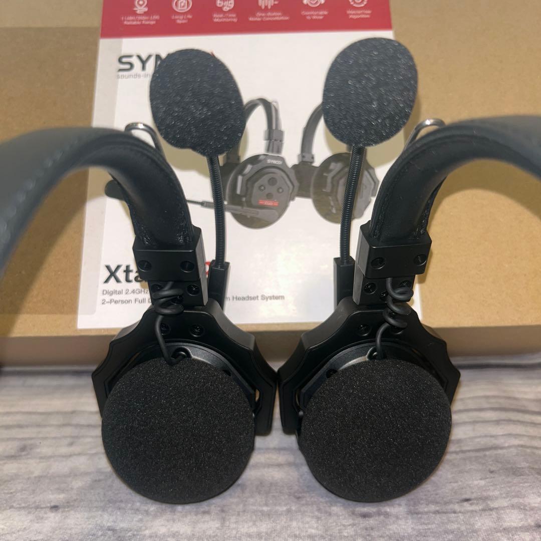 SYNCO-Xtalk-x2-ワイヤレス-ヘッドセット