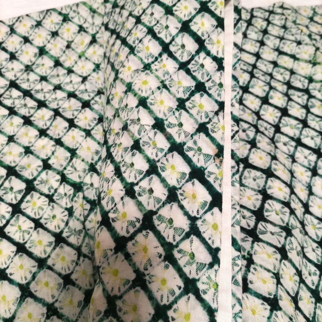 絞り浴衣　有松絞り