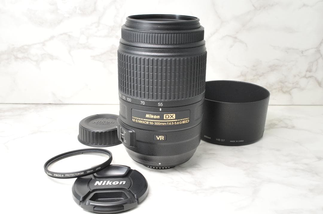 Nikon AF-S 55-300mm VR⭐️超望遠レンズ ニコン