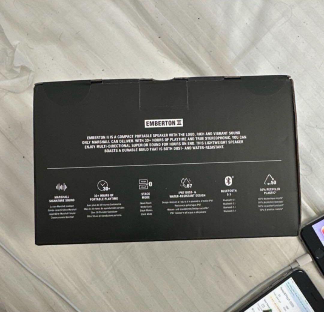 スピーカー・ウーファー Marshall Emberton II New