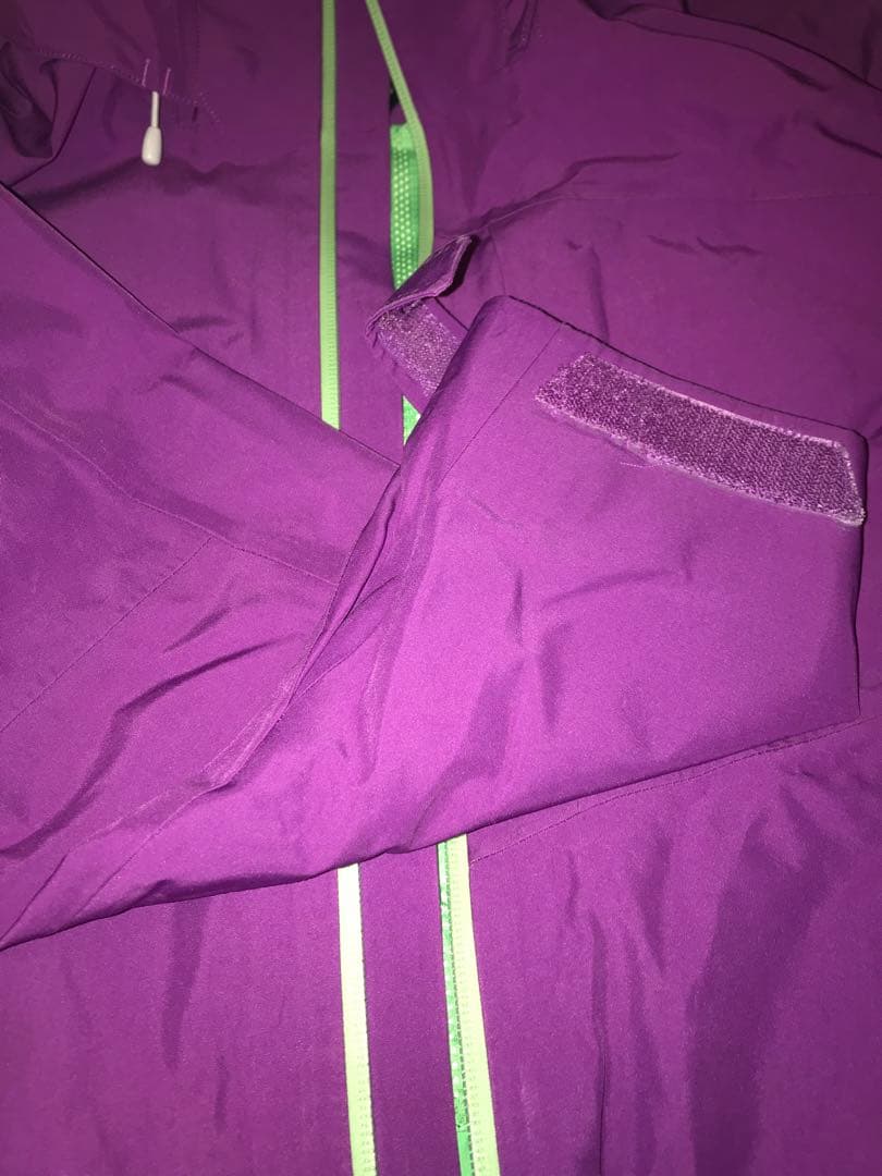 patagonia スキーウェアセット 紫緑