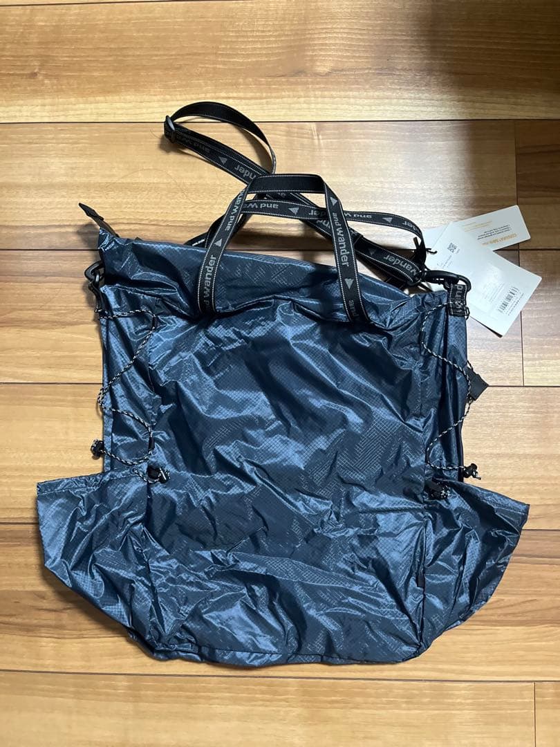 35%off！and wander トートバッグ　新品未使用　アンドワンダー