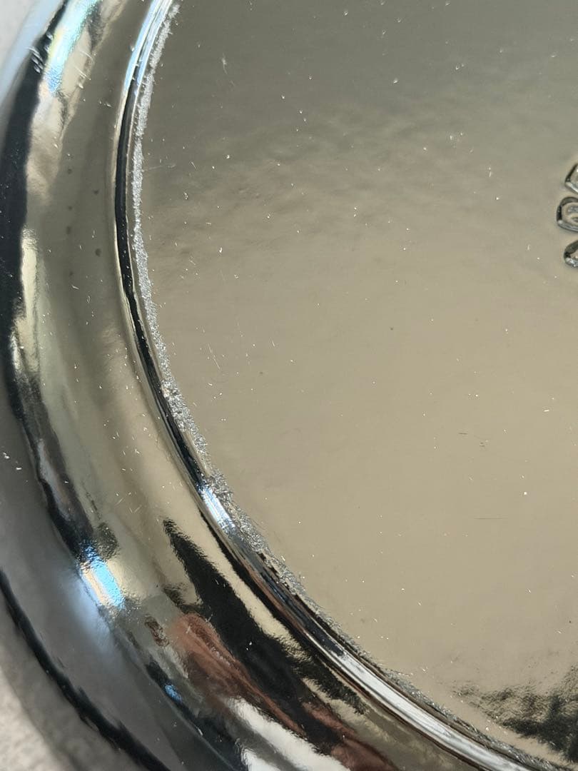 ストウブ　ニダベイユ　シャイニーブラック　24cm 蓋・蓋無し