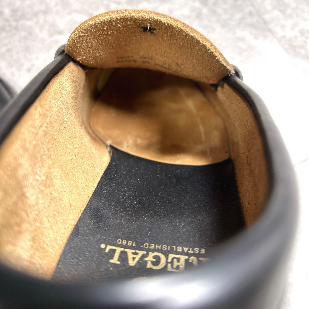 極美品【REGAL】ローファー/2177/革靴/リーガル/ブラック/厚底