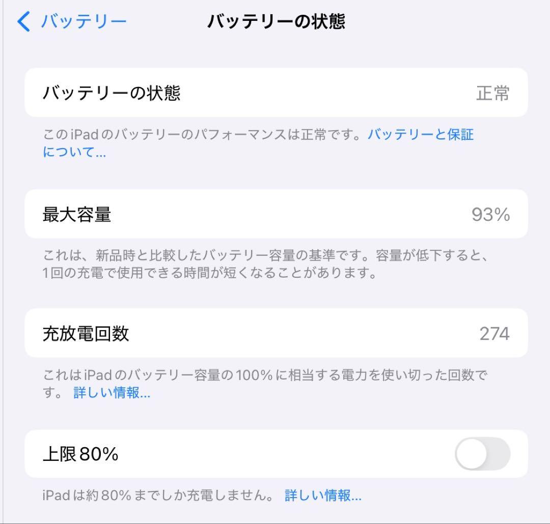 iPad Air (第6世代) M2 11インチ 256GB ブルー [訳あり]