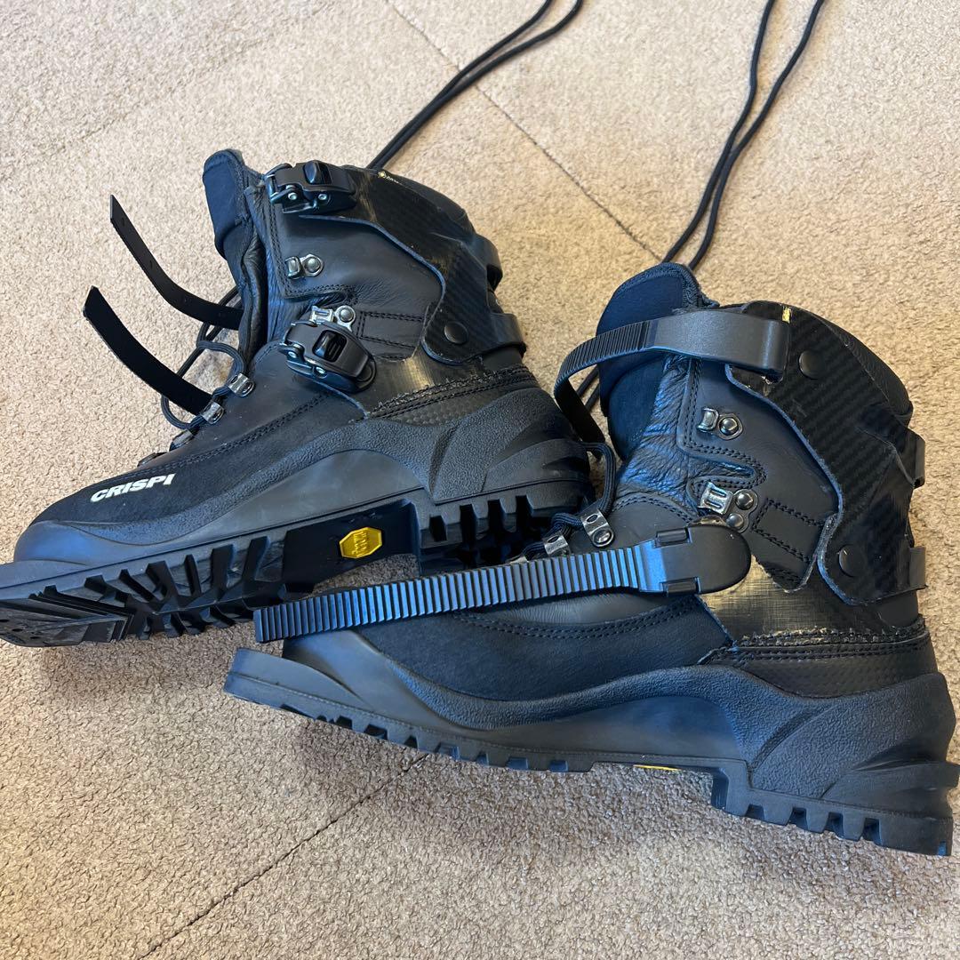 値下げ！ Crispi テレマークスキー用ブーツ ブラック　25センチ