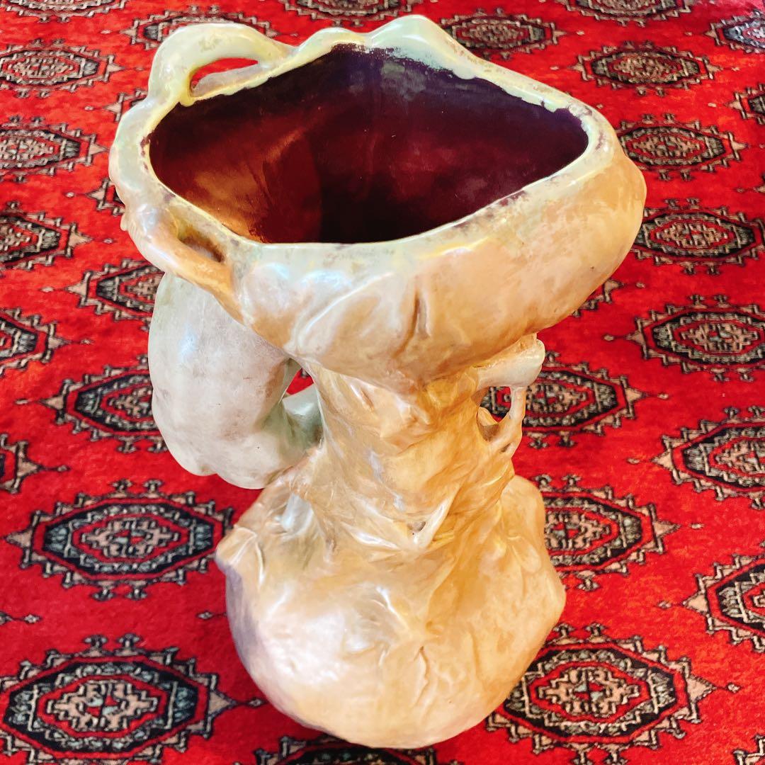 アーネスト・ブシエール　アール・ヌーヴォー　陶芸　美術品　芸術品　アンティーク