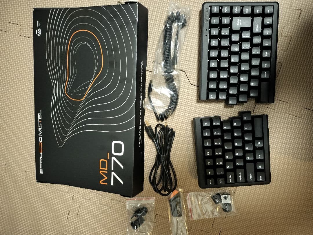 Mistel BAROCCO MD770 (日本語配列) 静音赤軸