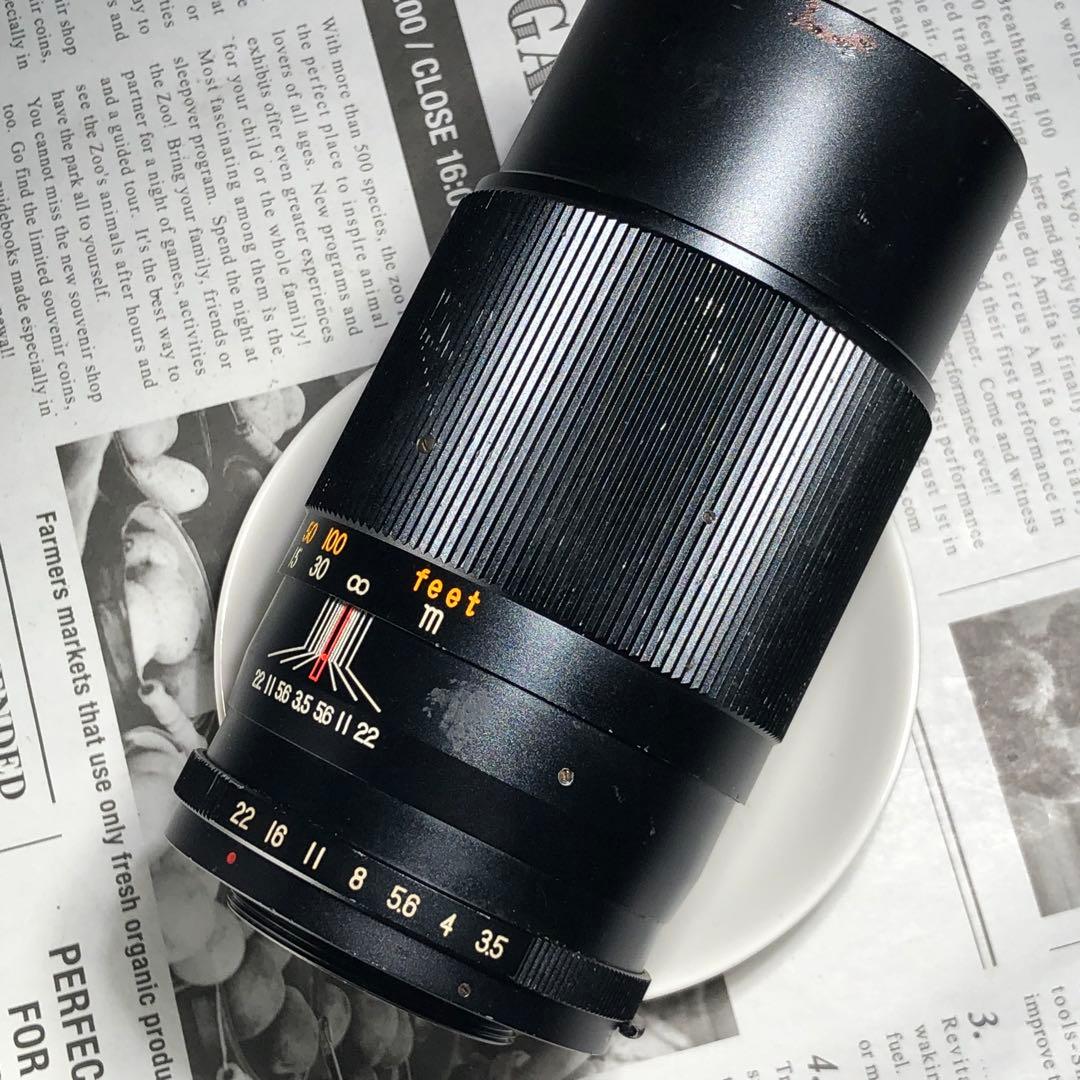 レア？　unigor 200mm f3.5 m42マウント